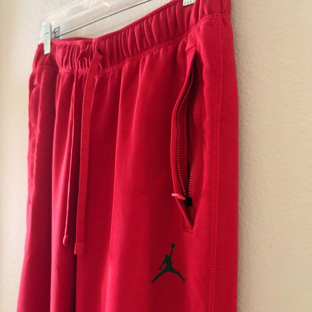 NIKE Jordan Dri-FIT Sport Crossover Men's Jogger |Gym Red/Black | DQ7332-687 | S - Picture 7 of 12